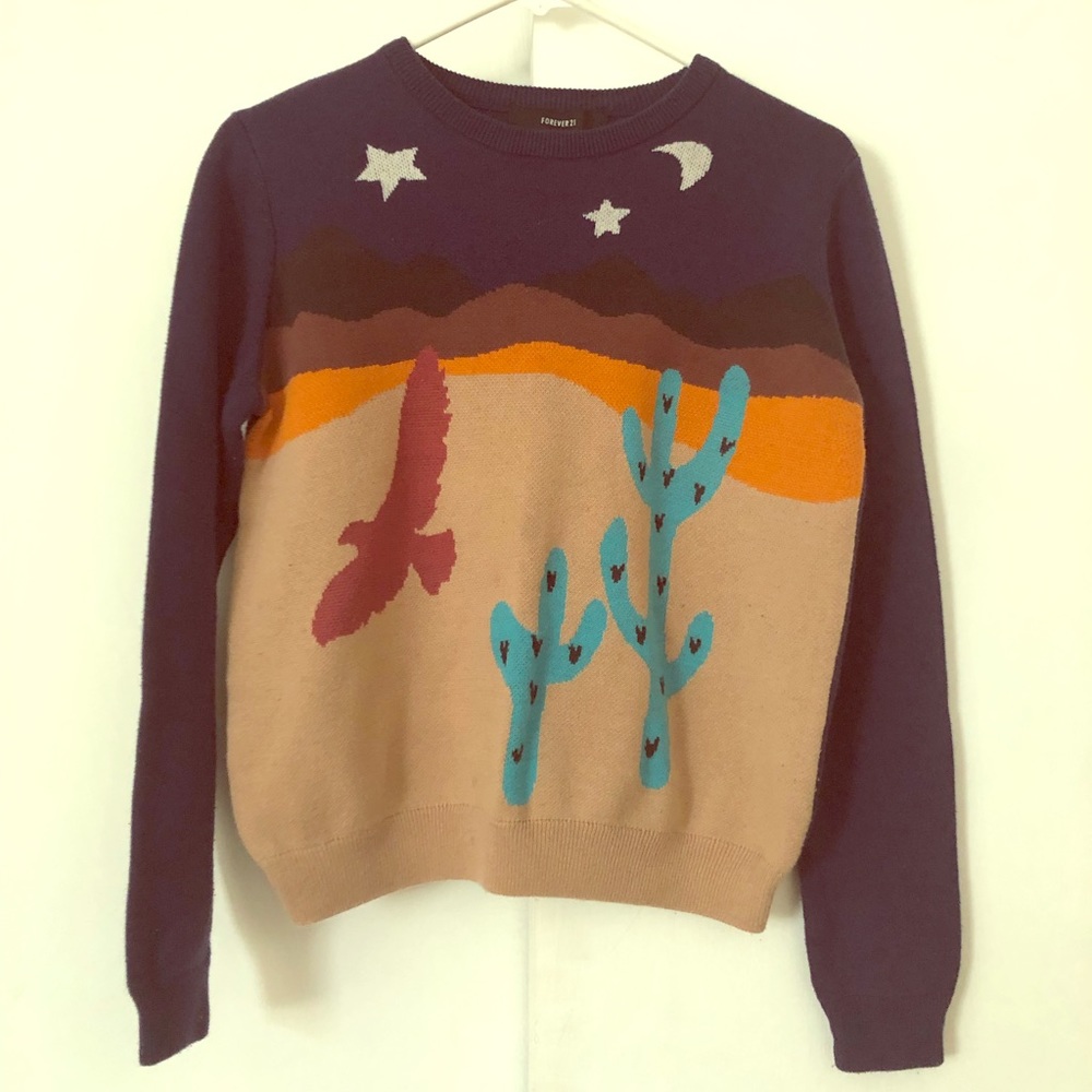 Forever 21 sweater for a petit female.